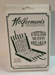 Vintage Wolferman's English Muffin Bread Breaker W/ Original Box Kitchen Tools. Fixed Price $13.00.