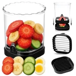 Hendiy Strawberry Slicer With Stainless Blades Egg Fruit Cup For Ba.... Fixed Price $30.99.
