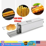 110V Automatic Stretching Potato Spiral Slicer Electric Tower Machine. Fixed Price $476.08.