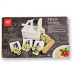 Paderno World Cuisine 4-BLADE Spiralizer Vegetable Slicer Nib Model A4982800. Fixed Price $24.95.