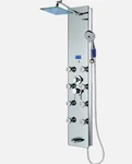 Blue Ocean 52" Stainless Steel SPS392H Shower Panel Tower System With Rainfall. Fixed Price $450.00.