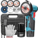 Angle Grinder Tool, Geevorks Mini Cordless 12V 19500RPM With 2PCS. Fixed Price $53.99.