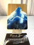 New Custom Made Gifts Of The Ocean Studio & Shop Cutting/ Cheese Board 8 X6. Fixed Price $19.95.