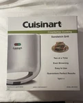 Cuisinart (nib) Countertop Cooking Dual Non-stick Sandwich Grill Maker WM-SW2. Fixed Price $10.00.