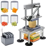 Vegetable Chopper Stainless Steel French Fry Cutter 4 Blades Goldtree Commercial. Fixed Price $124.99.