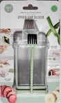Core Kitchen Speed Cup Slicer W/ Brush Fruit Vegetable Cutter Compact Meal Prep. Fixed Price $23.74.