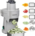 Teruisi 4-IN-1 Electric Food Processor, GJ817 Nob. Fixed Price $145.00.