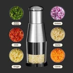 Pressed Garlic Onion Chopper 304 Stainless Steel Hand Food Kitchen Tools. Fixed Price $16.46.