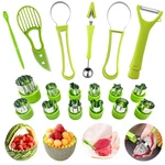 18PCS Melon Baller Scoop Set, Fodiens 4 Stainless Steel Fruit Green. Fixed Price $29.91.