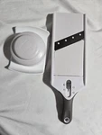 Pampered Chef Simple Slicer Adjustable Mandoline Vegetable Cutter Food Holder. Fixed Price $28.99.