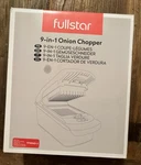 Fullstar 9 In 1 Onion Vegetable Chopper Dicer Peeler Juicer Spiral Ribbon Blades. Fixed Price $22.00.