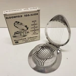 Vintage Bloomfield- Egg Slicer Cast Aluminum, Stainless Steel Wires Brand New. Fixed Price $22.50.