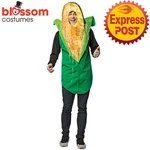 CA3636 Real Corn Cob Food Funny Bbq Summer Vegetable Novelty Costume Tunic. Fixed Price $34.35.