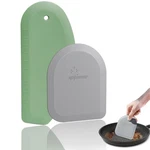 Bowl Scraper Dough Tool - Set Of 2 Silicone Bench For Baking,.... Fixed Price $11.33.