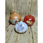 Hutzler Onion Garlic & Tomatoe Saver Set Of 3 Nos (B8). Fixed Price $25.00.