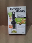 Hamilton Beach 3-IN-1 Electric Spiralizer. Fixed Price $25.00.