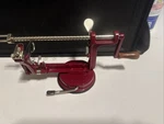 Victorio Manual Apple Peeler Corer Slicer Red With Handles Fruit Tool. Fixed Price $10.99.