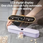Large Screen Usb Rechargeable Vacuum Sealer Intelligent Food Preservation Syst. Fixed Price $65.45.