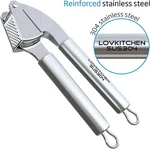 Press Lovkitchen Durable Stainless Steel Garlic/ginger Mincer. Fixed Price $10.95.