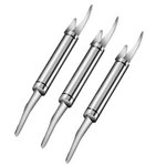 Adorambling 3PC Shrimp Deveiner Tool Stainless 9.25 0.67 In, Silver. Fixed Price $21.04.