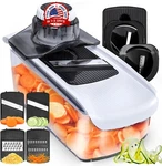 Rebanador De Mandolina Para Cocina Acero Inoxidable Cortador Verduras New. Fixed Price $56.99.
