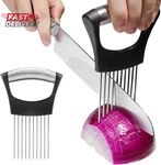 Jayvar Onion Holder For Slicing, Cutter Vegetable Chopper, Stainless Steel. Fixed Price $14.46.