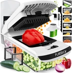 All One Vegetable Chopper Mandoline Slicer - Food With Container. Fixed Price $64.99.