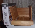 Dbtech Foldable Bamboo Bread Slicer, New Open Box. Fixed Price $26.99.