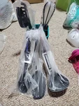 Tupperware Chef Series Pro Utensils Holder And 6 Kitchen Tools Black Teal - New. Fixed Price $55.00.