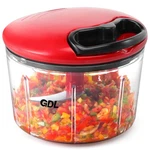 Gdl Food Chopper, Pull Onion Dicer, Hand Powered 3.4 Cup,. Fixed Price $27.84.