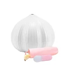 Sweyone Garlic Peeler & Press Kit With Silicone Roller Normal, White. Fixed Price $21.73.
