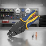 High-quality Spark Plug Wire Crimper, 8.5MM Ratchet Tool With Ergonomic Handle. Fixed Price $44.98.