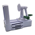 Vegetable Spiralizer Zoodle Maker 3 Blade Kitchen Tool Veggie Pasta Cutter Gray. Fixed Price $19.95.