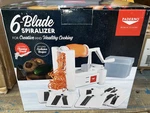 Paderno World Cuisine 6-BLADE Spiralizer Healthy Cooking Vegetable Pasta. Fixed Price $12.99.