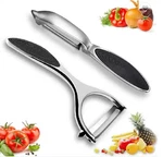2-PACK Stainless Steel Vegetable & Fruit Non-slip Handle Potato Peeler.. Fixed Price $9.20.