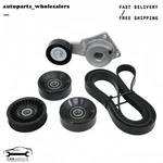 Drive Belt Tensioner Pulleys Kit Ford F150 F250 Lincoln Mercury V8 2005-2014. Fixed Price $77.22.