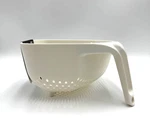 Joseph White Square Colander Easy Pour Corners Dishwasher Safe New. Fixed Price $15.99.