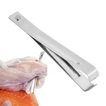 2PCS Stainless Steel Garlic Peeler Fishbone Tweezers Set Clip. Fixed Price $13.01.