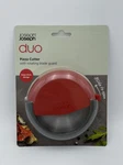 Joseph Duo Pizza Cutter With Rotating Blade Guard. Fixed Price $17.56.