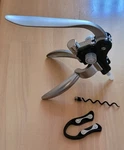 Rabbit Lever Corkscrew Wine Opener With Foil Cutter And Spare. Fixed Price $15.00.