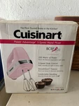 Cuisinart Power Advantage 5-SPEED 220W Hand Mixer White HM-50 ( Open Box ). Fixed Price $120.00.