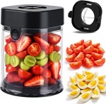 Fruit Cup, Strawberry Grape Cutter Slicers Stainless Ste. Fixed Price $35.78.