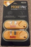 Smith's Pocket Pal Manual Knife Sharpener 2-PACK Yellow Coarse & Fine Slots. Fixed Price $13.99.