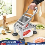 Manual Vegetable Fruit Chopper Cutter Food Onion Veggie Dicer Slicer Kitchen. Fixed Price $118.43.