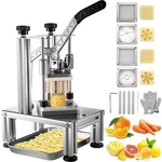 Vevor Commercial Vegetable Dicer Chopper 4 Blades French Fry Cutter. Fixed Price $117.19.