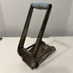 Vintage Potato Chipper French Fry Cutter Wall Mount 1 Blade. Fixed Price $10.00.