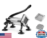 New Star Foodservice 43204 Commercial French Fry Cutter: 1/2", 3/8" Blades, Suct. Fixed Price $197.94.