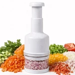 Manual Vegetable & Food Chopper Handheld Onion, Garlic, Nut Veggie Cutter,. Fixed Price $14.95.