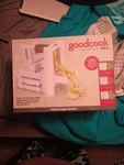 Good Cook Pro Tabletop Veggie Spiralizer With Comfort Grip Handle. Fixed Price $16.00.