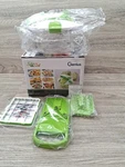 New Open Box The Sharper Image 5 1 Salad Spinner 3 Easy To Use Blades Bpa. Fixed Price $24.00.